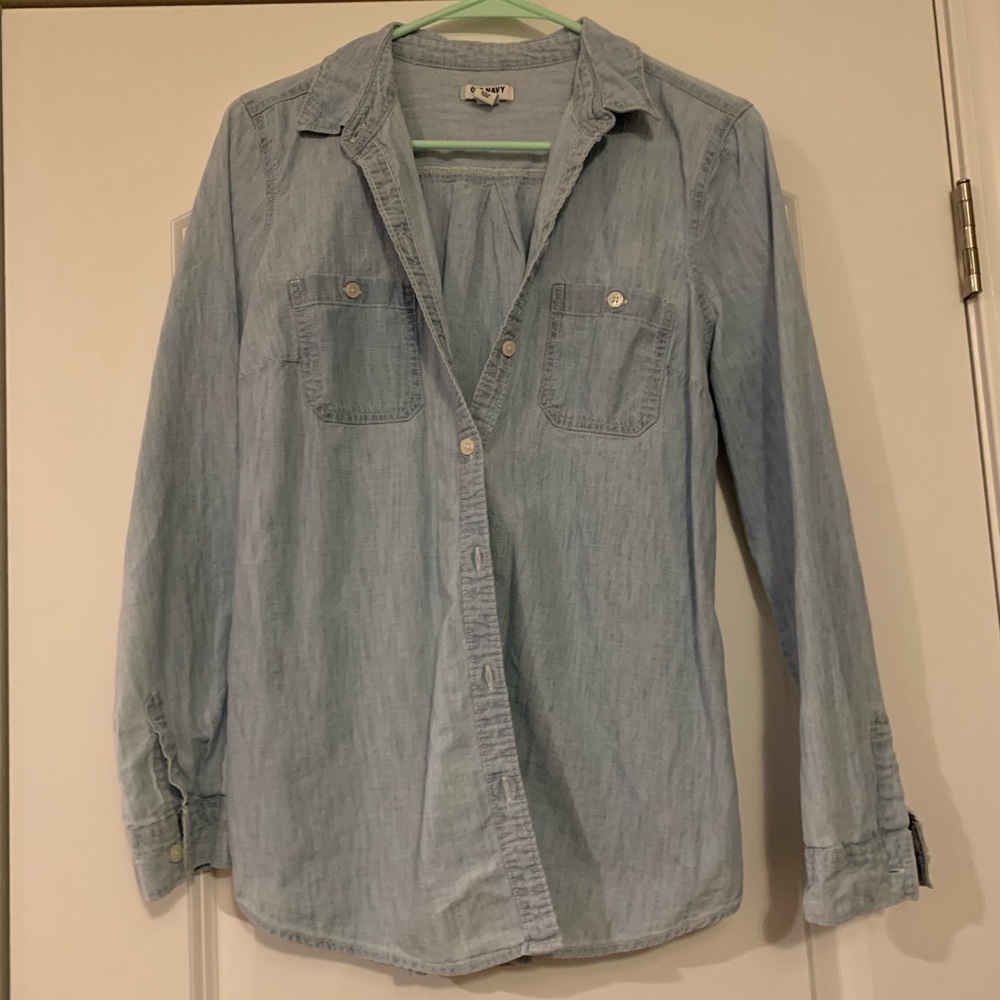 Old Navy jean button up